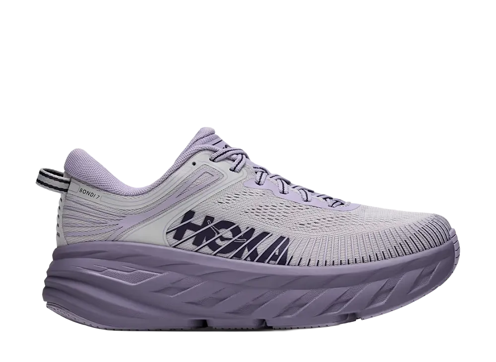 Hoka Women's Bondi 7 "Stardust/Mellow Lilac"