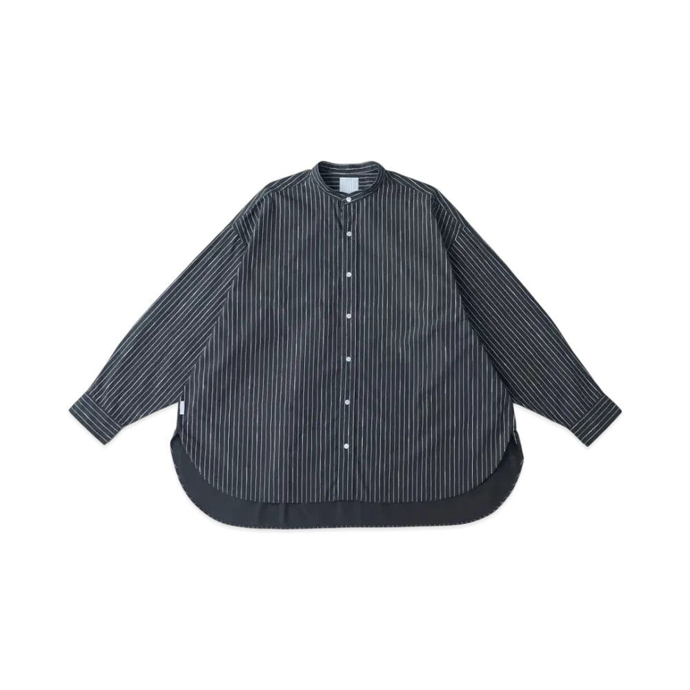 S.F.C No Collar SFC Shirt "Charcoal"
