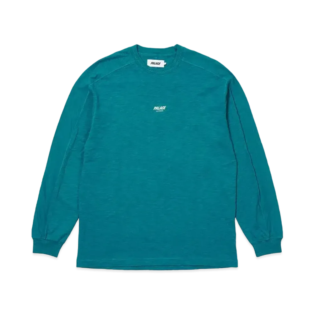 PALACE SLUB ZIG ZAG LONGSLEEVE "Teal"