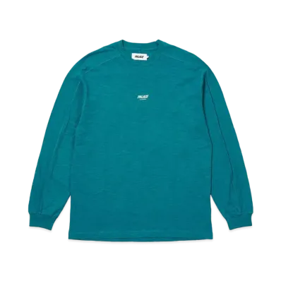 PALACE SLUB ZIG ZAG LONGSLEEVE "Teal"