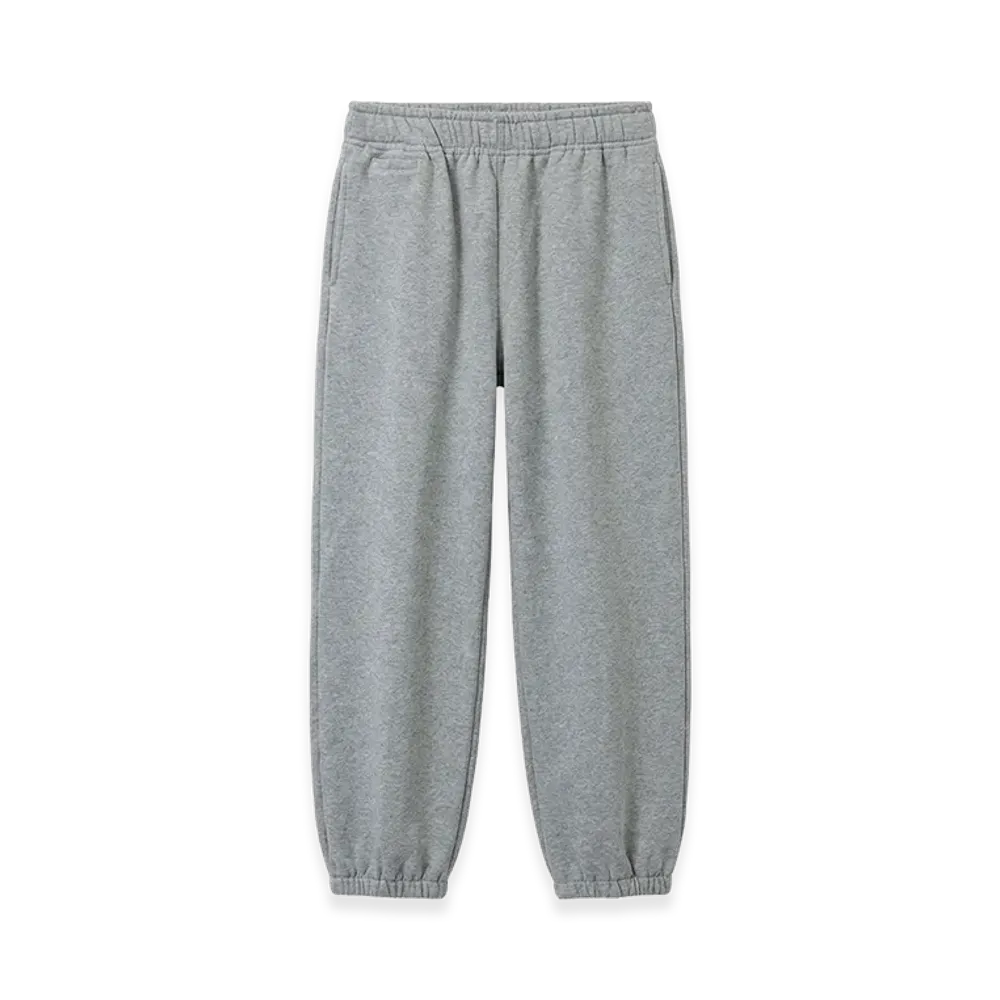 ssstein Oversized Raised Back Sweat Pants "Grey"