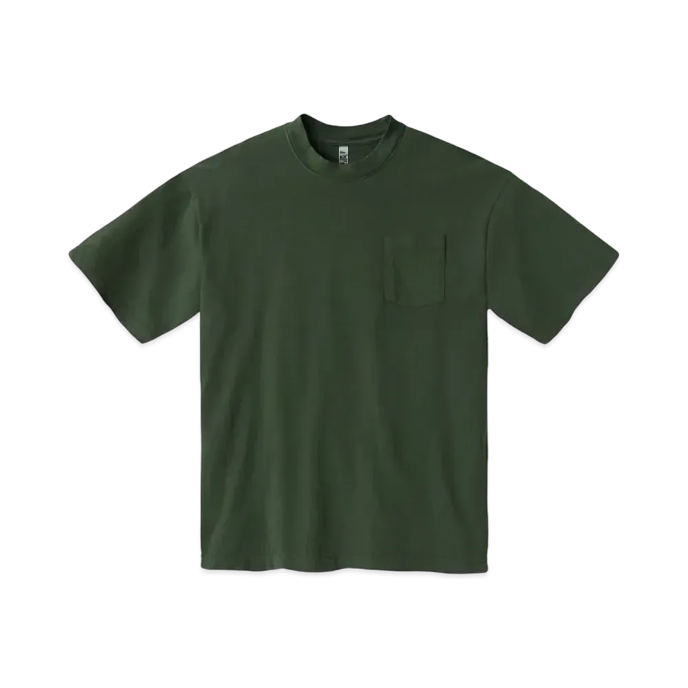 Los Angeles Apparel Short Sleeve Garment Dye Pocket T-Shirt "Ivy"
