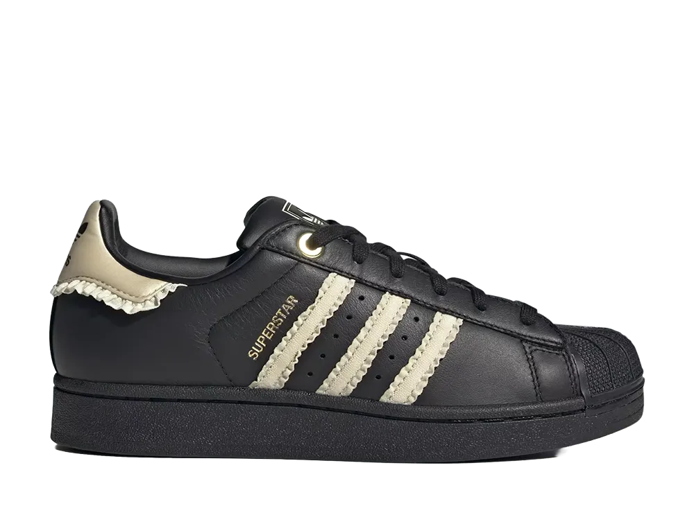 adidas Women's Superstar 2 "Core Black/Warm Vanilla"