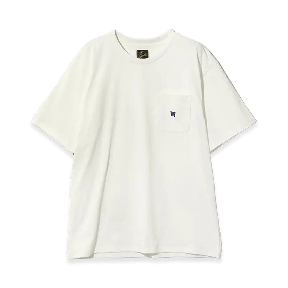 NEEDLES S/S Crew Neck Tee Poly Jersey "White"