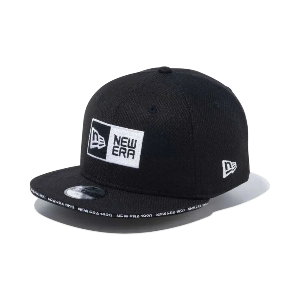 NEW ERA Youth 9Fifty Diamond Era Box Logo "Black"