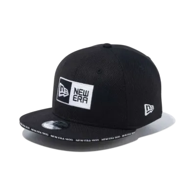 NEW ERA Youth 9Fifty Diamond Era Box Logo "Black"