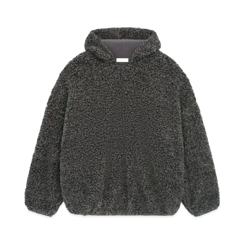 FEAR OF GOD Polar Fleece Hoodie "Vintage Black"