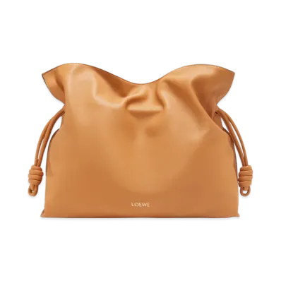 LOEWE Flamenco Clutch Large "Warm Desert"