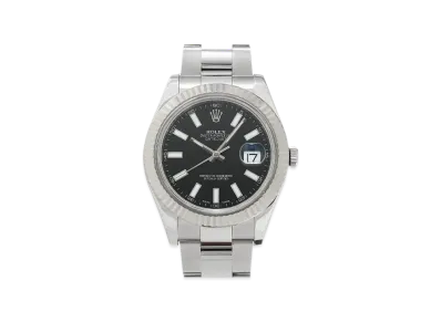 ROLEX Datejust II "Black/Stainless Steel/White Gold"