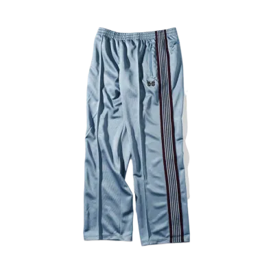 FREAK'S STORE x NEEDLES Track Pant Poly Smooth "Sax Blue"