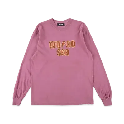 WIND AND SEA Thrash Heritage Wand L/S Tee "Berry"