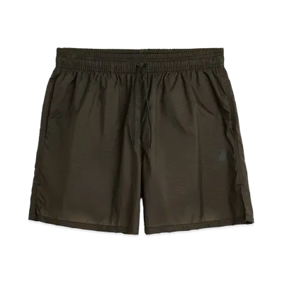 OUR LEGACY Running Shorts "Black/Olive"