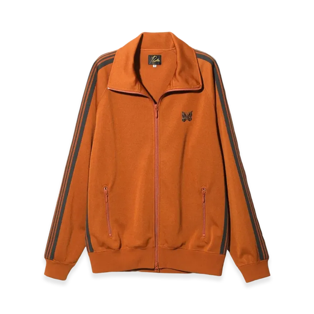 NEEDLES Track Jacket Poly Smooth "Rust"