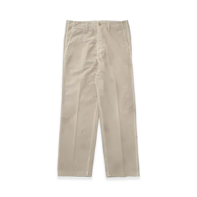 visvim Chino Pants Crash "Ivory"