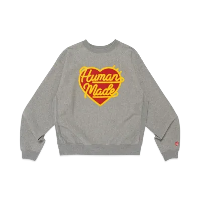 HUMAN MADE Heavyweight Sweatshirt "Gray" HM29CS016