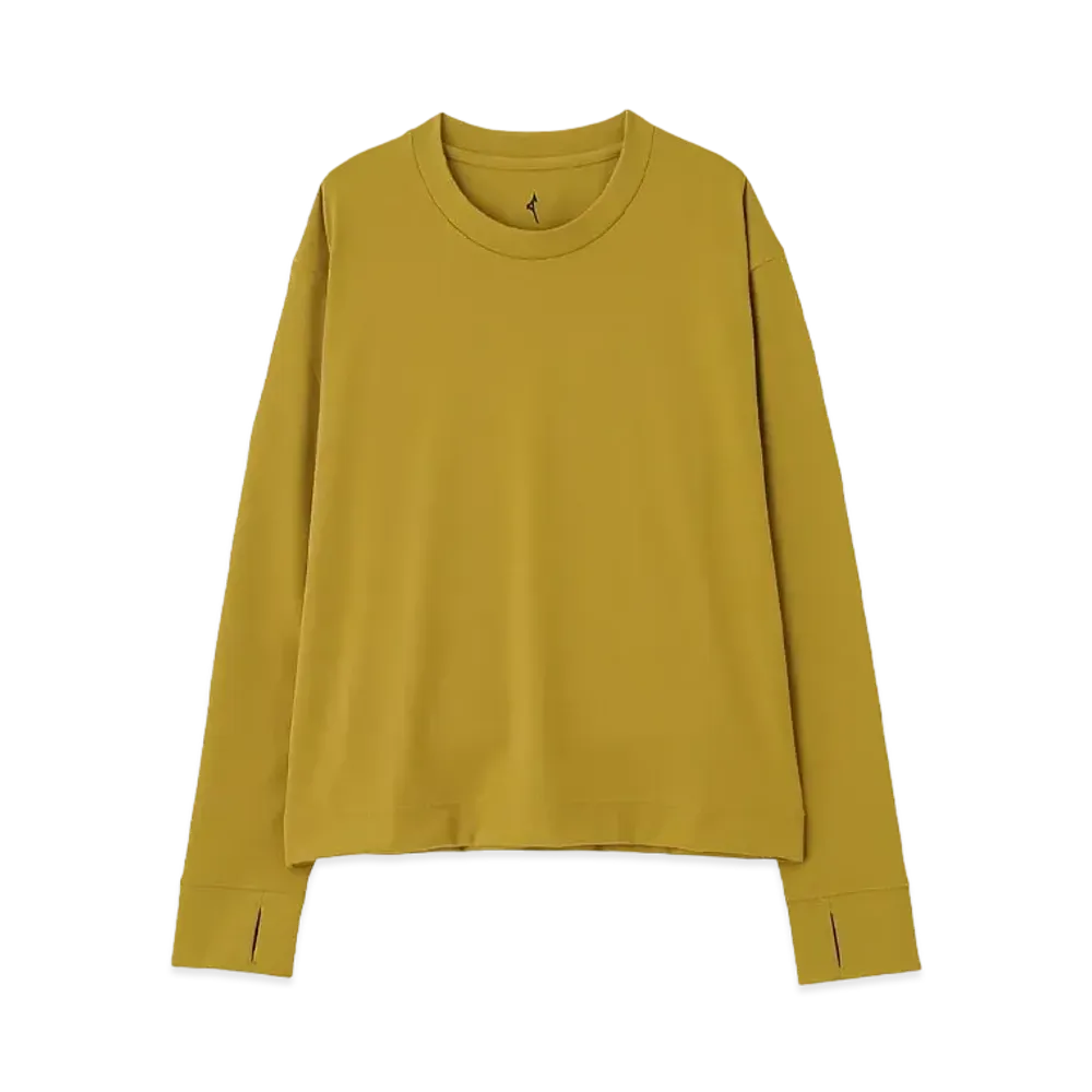 MIZUNO For Margaret Howell Women's T-shirt "Tumeric"
