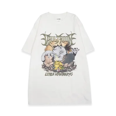 VAULTROOM x LITTLE NIGHTMARES Monster Baby Tee "Off White"