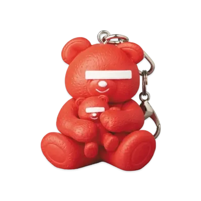 UNDERCOVER x BE@RBRICK Bear Keychain "Red"