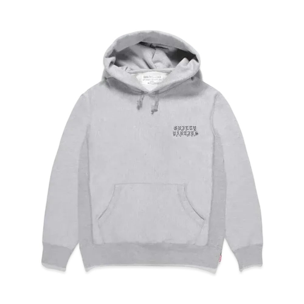 WACKO MARIA GP-H0001-BLANKLINE-BOB-NICETIME- / HEAVY WEIGHT PULLOVER HOODED SWEAT SHIRT "Gray"