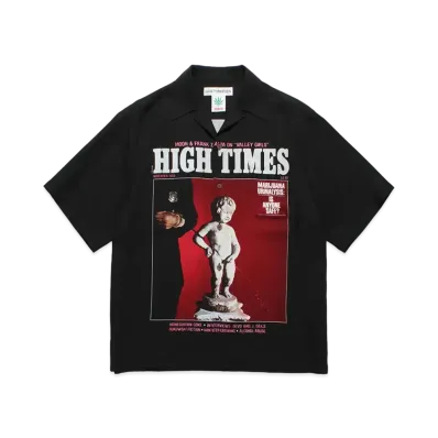 WACKO MARIA High Times / Hawaiian Shirt "Black"