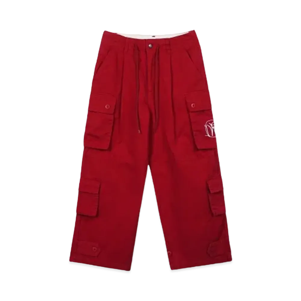 9090 Military Cargo Pants "Red"