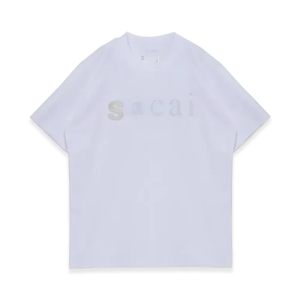 sacai Matsuzakaya Nagoya Store Renewal Commemorative Item Unisex T-shirts "White"