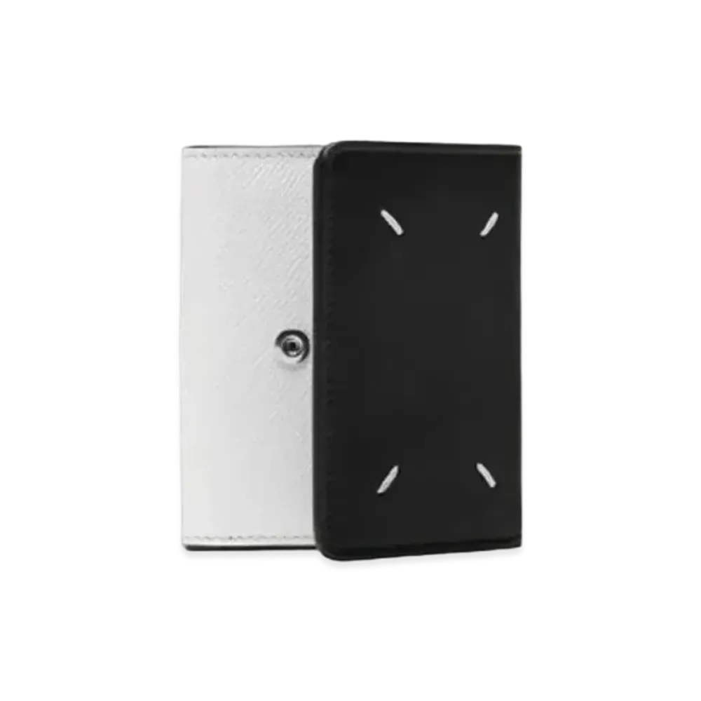 Maison Margiela Four Stitches Wallet "Black/White"