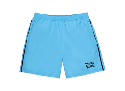 WACKO MARIA Nylon Board Shorts "Light Blue"
