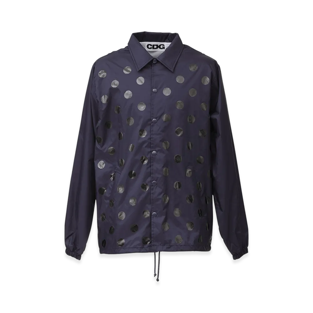 COMME des GARCONS CDG Classic Coach Jacket Polkadot "Navy"