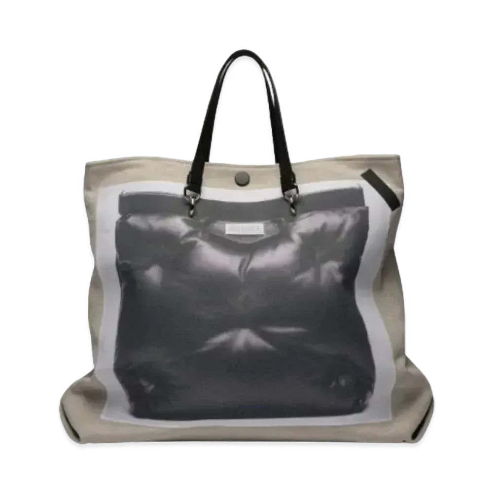 Maison Margiela Trompe Loeil Glam Slam Shopping Bag "Black"