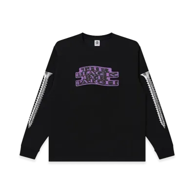 BlackEyePatch Screwed & Distorted OG Label L/S Tee "Black"