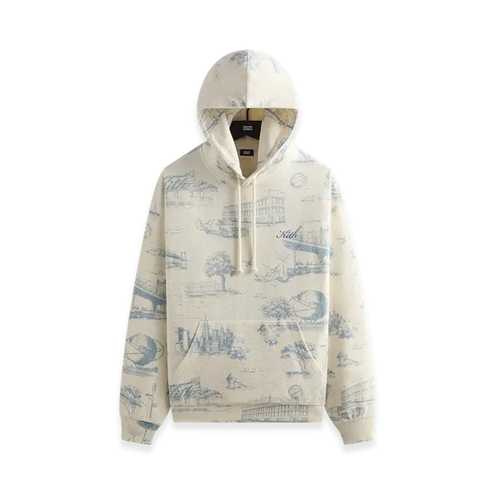 Kith New York Toile Nelson Hoodie "Sandrift"