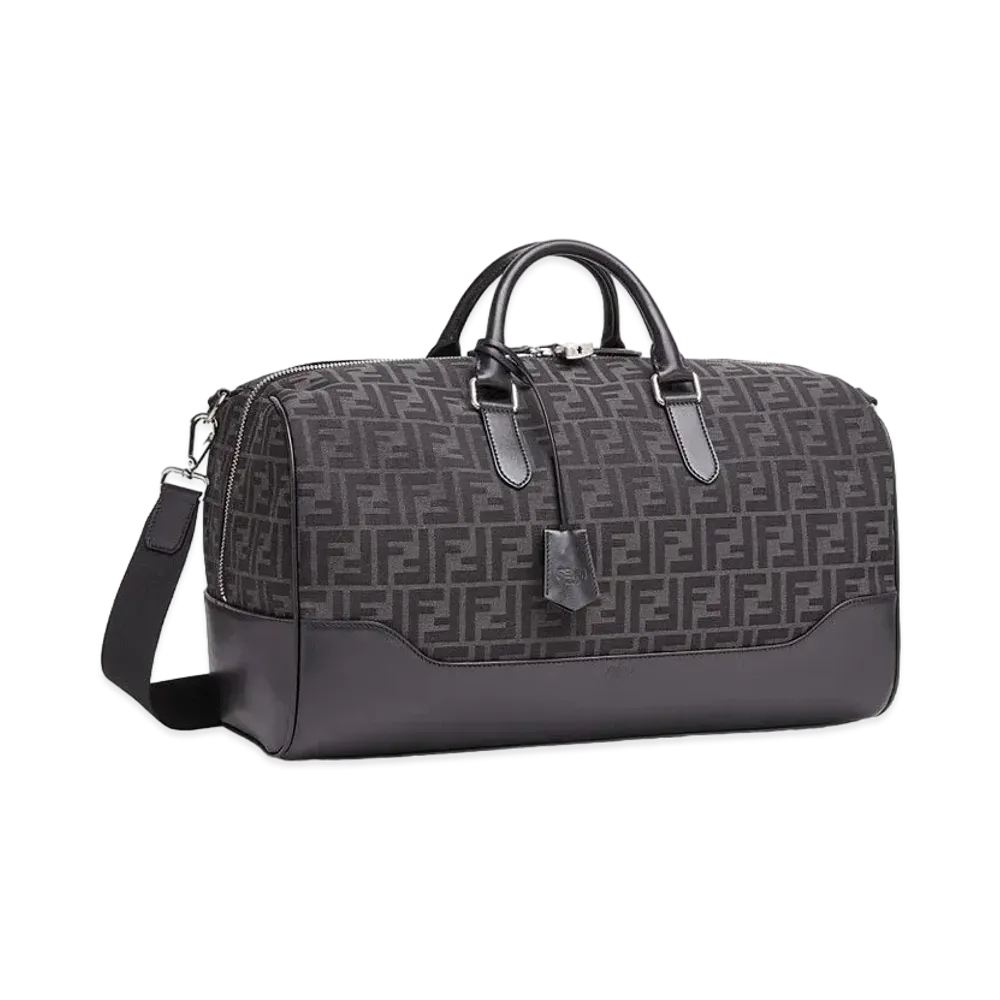 FENDI Medium Duffel Ff Jacquard Fabric Bag Large "Multicolor"