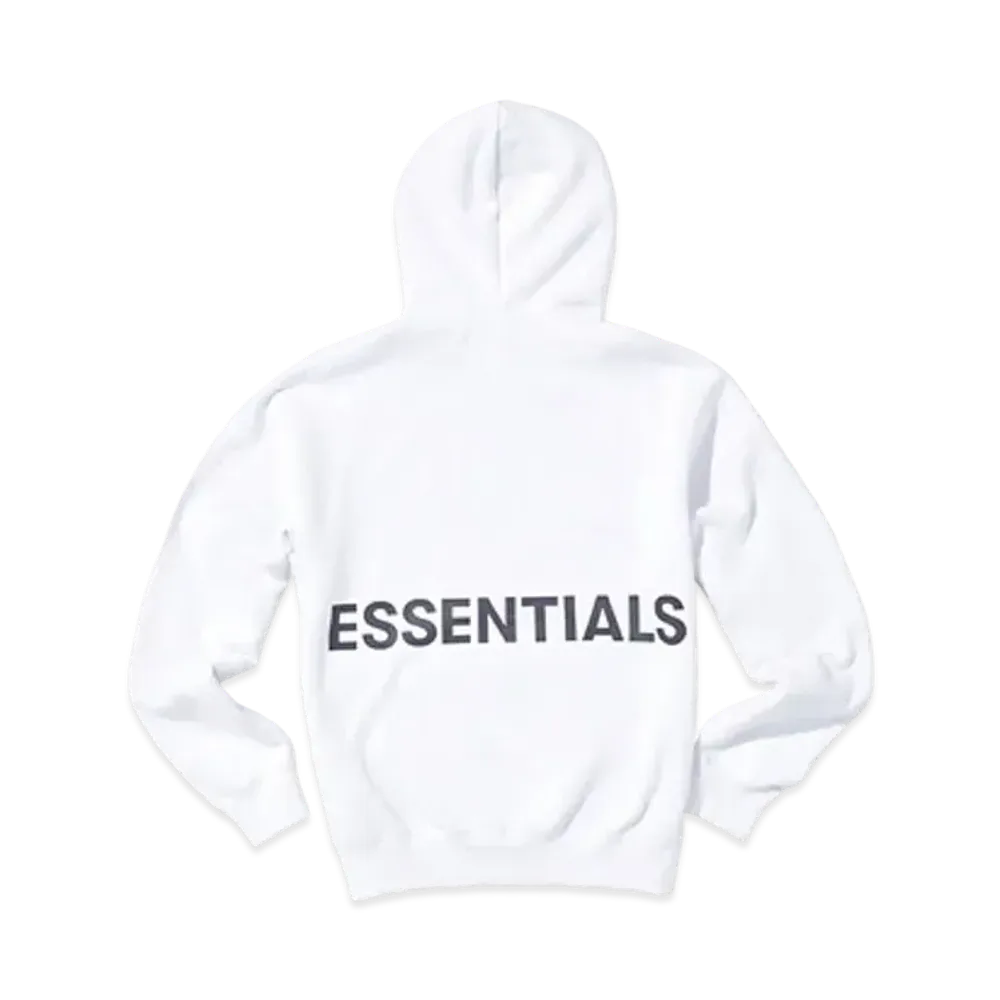 FEAR OF GOD Essentials Graphic Pullover Hoodie "White"