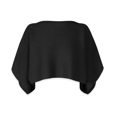 132 5. ISSEY MIYAKE Flat Rib Knit 2 "Black"