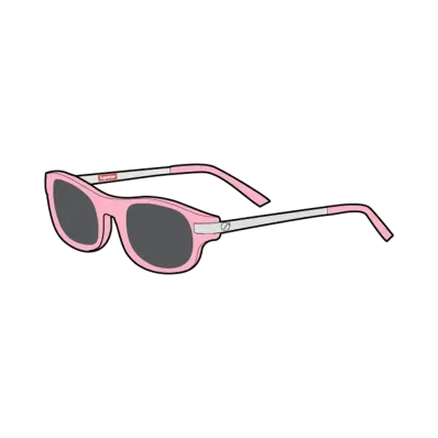 Supreme Walker Sunglasses "Pink"
