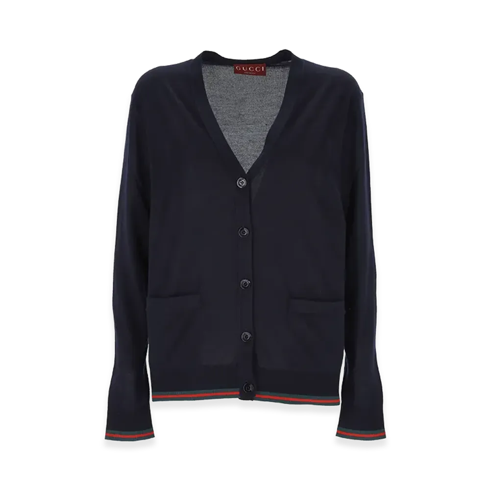 GUCCI Women's Sweaters "Blue Navy"