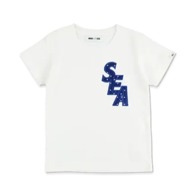 WIND AND SEA S_E_A (DOT) Child S/S Tee "White"