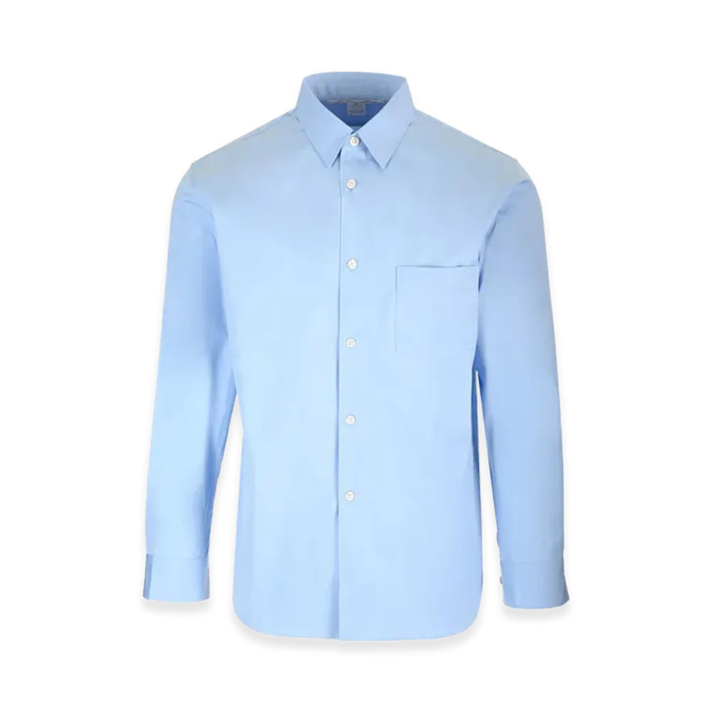 COMME des GARCONS SHIRT Cotton Poplin Shirt "Light Blue"