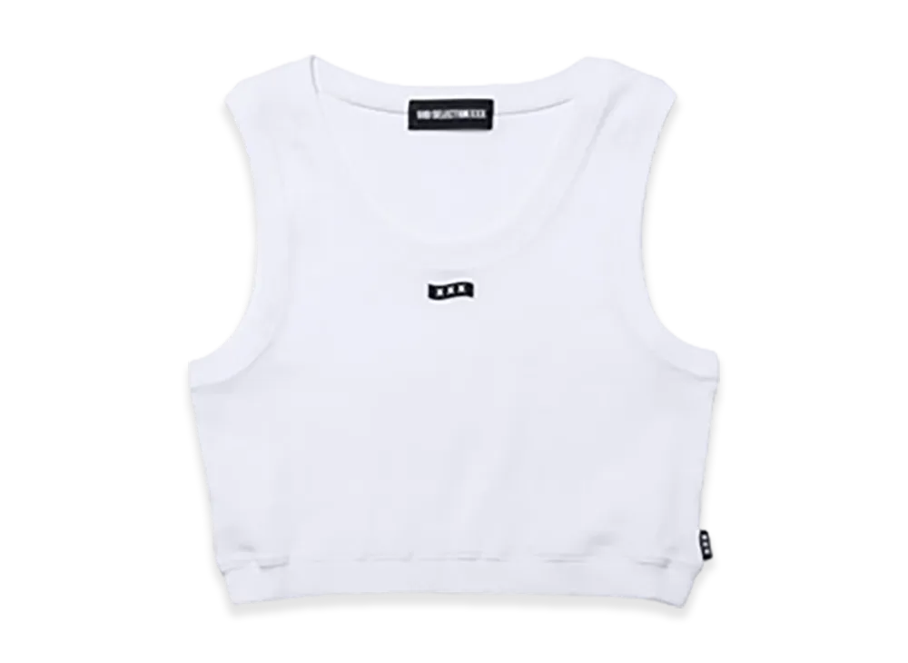 GOD SELECTION XXX Women's Short Tank Top GXL-A26-CS-06 "White"