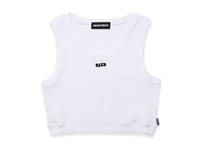 GOD SELECTION XXX Women's Short Tank Top GXL-A26-CS-06 "White"