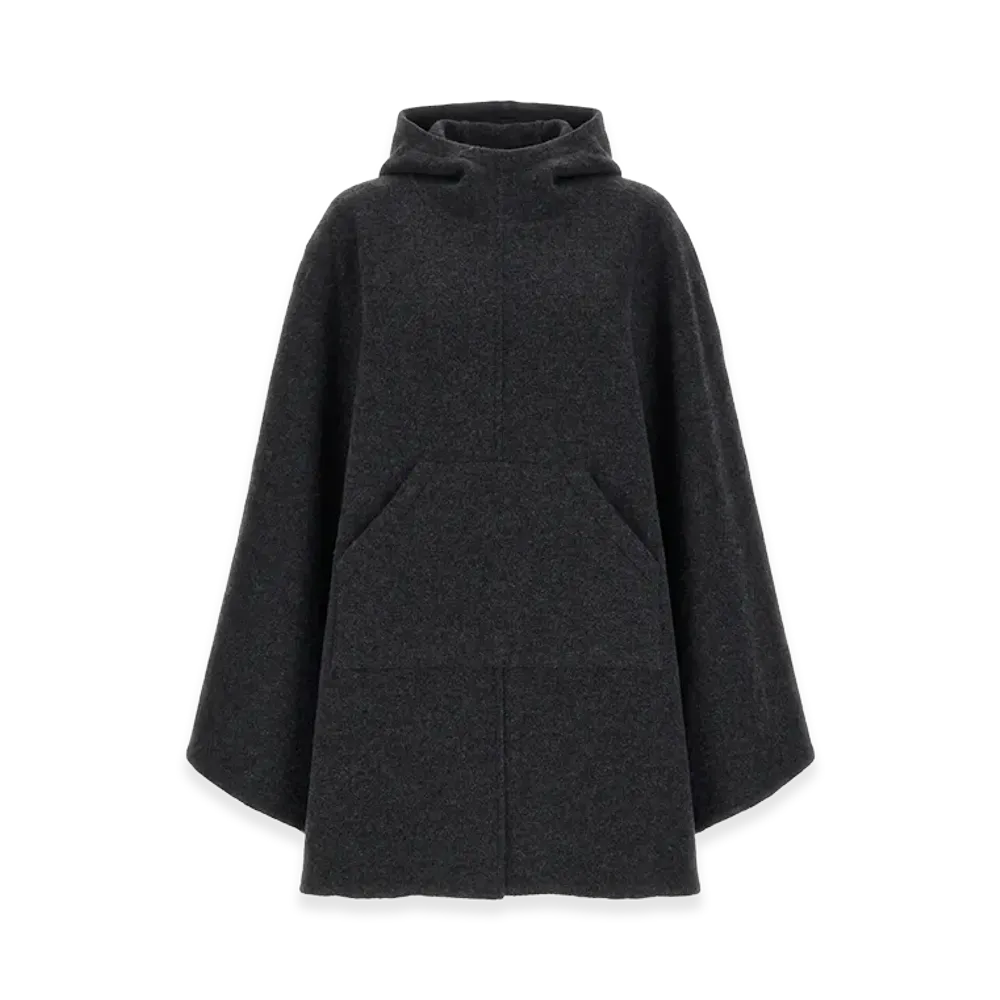 Bottega Veneta Women's Cashmere Coat "Gray"