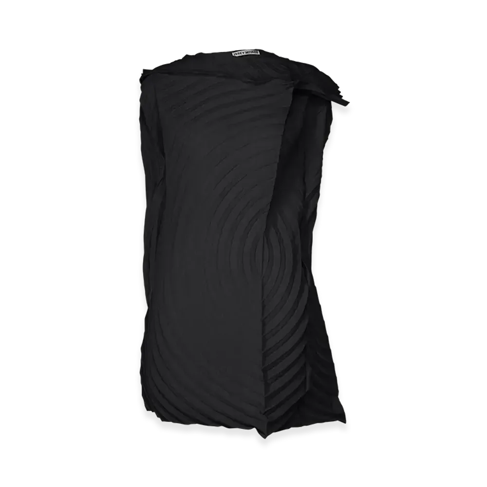 ISSEY MIYAKE Paper Bag Pleats "Black"