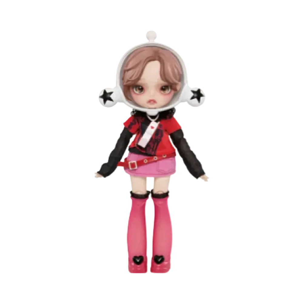 POP MART "BJD" SKULLPANDA x Komatsu Nana action figure