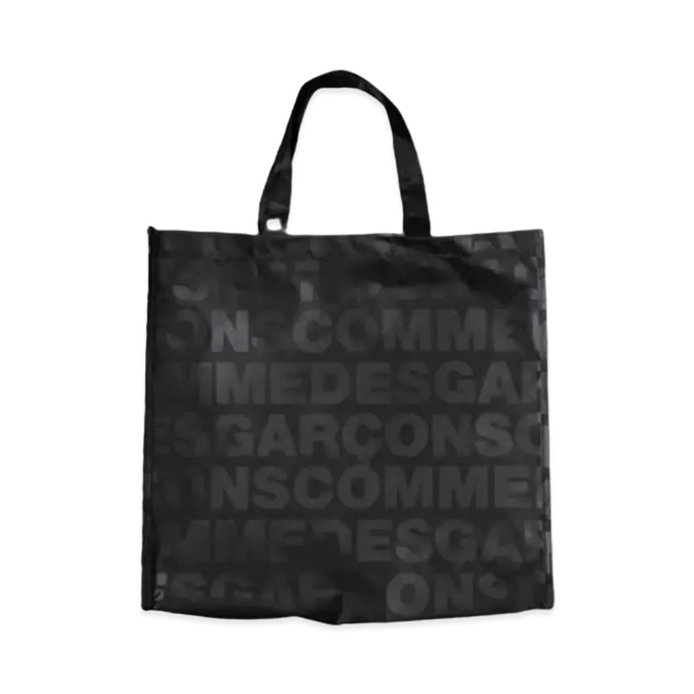 COMME des GARCONS BLACKMARKET TOTE BAG "Black"