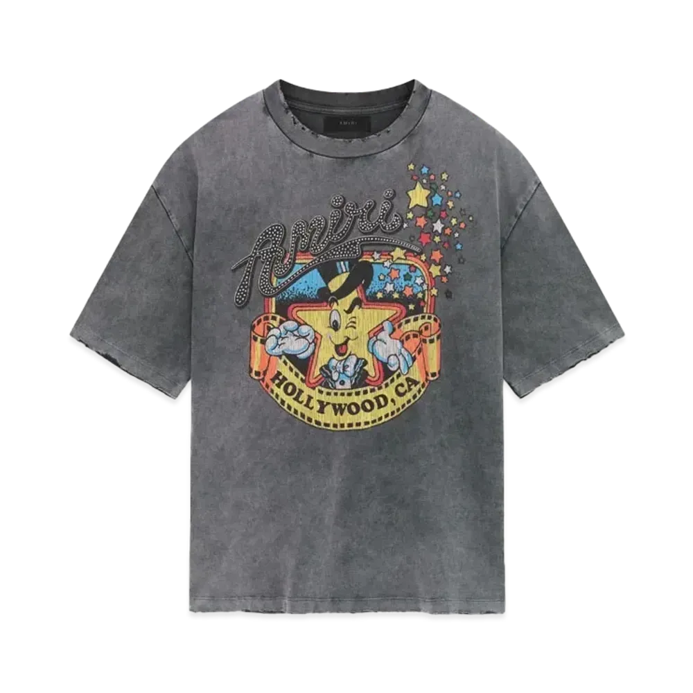AMIRI Mr Hollywood Oversized Tee "Black"