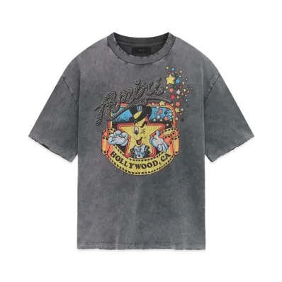 AMIRI Mr Hollywood Oversized Tee "Black"