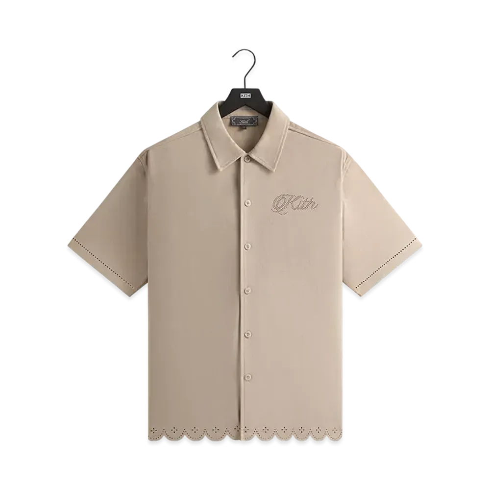 Kith Isaac Microsuede Buttondown "Theory"