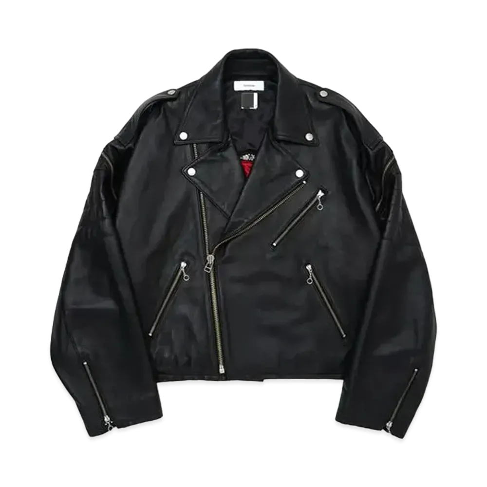 FACETASM x Avirex Zip Riders Jacket "Black"