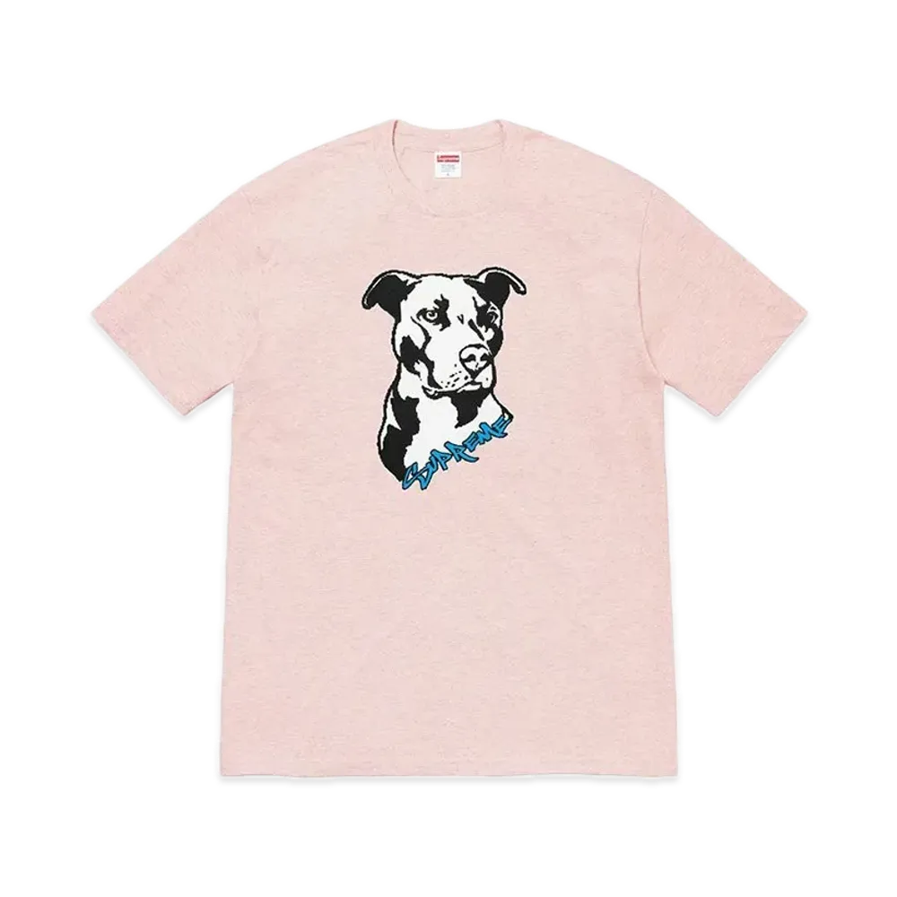 Supreme Pitbull Tee "Heather Pink"